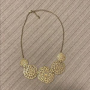 Gold Flower Necklace